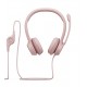 FreeSave Light pink headphones, game music headphones, computer office headphones, Bluetooth headphones