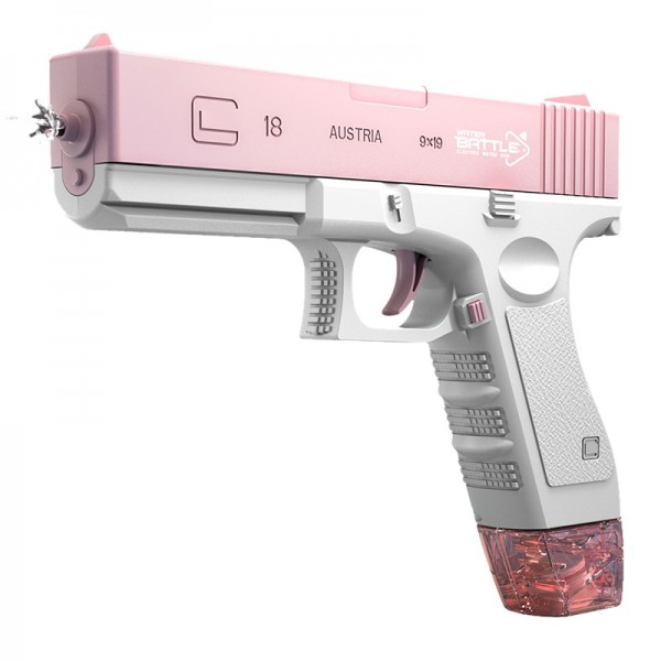 Glock Electric Repeater Water Gun Children&#39;s Toy Automatic Sprinkler Water Squeezing High Pressure Strong Water Gun