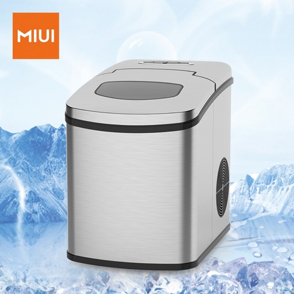 MIUI Ice Maker Machine  for Countertop, Portable Ice Cube Makers