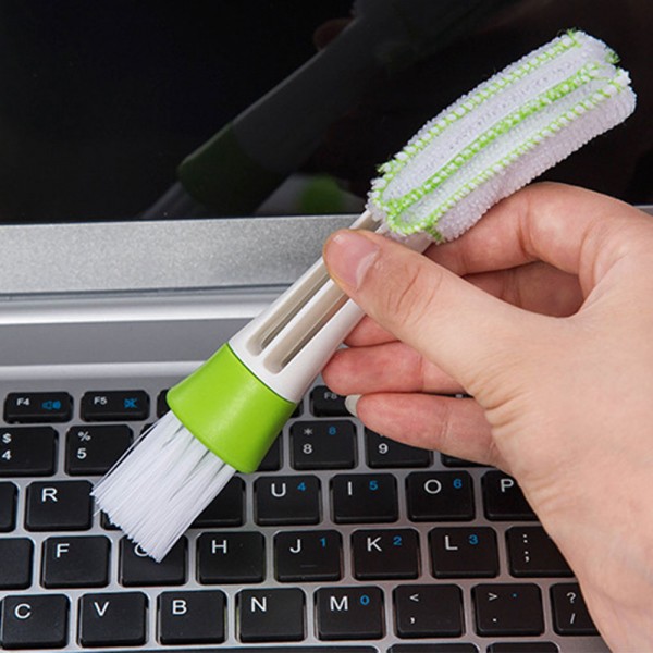 Multifunctional Automotive Air Vent Microfiber Cleaning Brush Car Auto Clean Deatailing Sponge Laptop Curtain Accessories