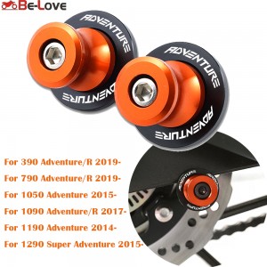 Swingarm Spool Slider Suporte Parafusos Para KTM 390 790 1050 1090 1190 890 AVENTURA ADV 1290 Super Aventura Acessórios Da Motocicleta