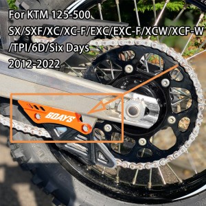 2022 para KTM 125 150 250 300 350 400 450 500 SX SXF EXC XCF XC XC-F SX-F EXCF EXC-F XCW XCF-W XCFW Braço Oscilante Guarda Tampa Laranja