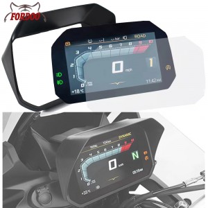 Protetor de tela do filme do chapéu do instrumento da viseira de sol para bmw c400x 2018-em s1000rr 2019-s1000xr 2020-s1000r 2021-r1250 r/rs 2019-