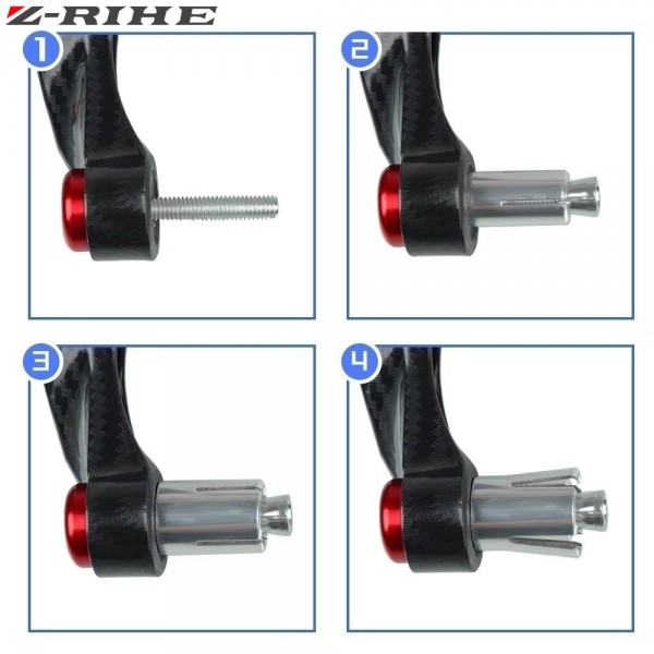 Para kawasaki er6f ER-6F 2009-2017 2018 2019 2020 2021 2022 motocicleta universal mão guarda alavancas de freio embreagem guarda proteção