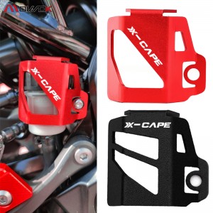 Para moto morini xcape 650 650x x cape 650x 2022 2023 acessórios da motocicleta de alumínio freio traseiro reservatório de fluido capa guarda x-cape