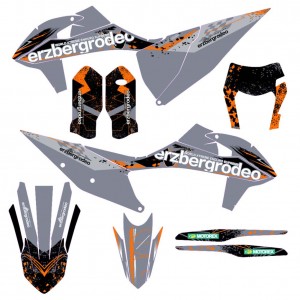 Para KTM EXC 2022 EXC 300 TPI Erzbergrodeo EXC F 2020 2021 2022 2023 150-500 kit 3 3M Gráficos DECALQUES Etiquetas Para SX SXF 2019-2021