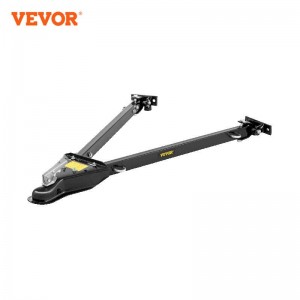 VEVOR Tow Bar 5000lbs Towing Powder-Coating Steel Bumper-Mounted Universal Vehicle Tool Adjustable Width Coupler for Car Trailer