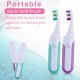 Electric Toothbrush Portable Adult Travel Business Battery Teethbrush Holder 2 Spare Brush Heads Waterproof New Design SG916