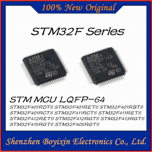 STM32F401RBT6 STM32F401RET6 STM32F411RCT6 STM32F411RET6 STM32F412RET6 STM32F412RGT6 STM32F413RGT6 STM32F405RGT6 STM32F415RGT6 IC