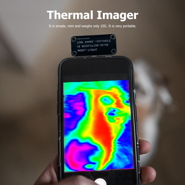 Mini Infrared Camera Professional External IR Thermograph Cameras 32x32Resolution Multiple Color Modes for Android Mobile Phone