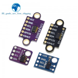 VL53L0X Time-of-Flight (ToF) Laser Ranging Sensor Breakout 940nm GY-VL53L0XV2 Laser Distance Module I2C IIC 3.3V/5V For Arduino