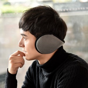 Men Fashion Winter Earmuffs Women Thicken Plush Ear Cover Protector Outdoor Back-wearing Unisex Ear Muffs Soft Warm Cover