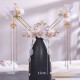 Chinese Hanfu Hair Accessories Set Long Fringed Vintage Hairpins Flower Handmade Hair Sticks For Women Traditional Retro Jewelry