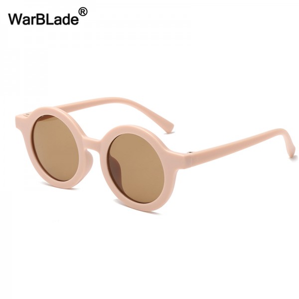 WarBLade Fashion Round Children Sunglasses Classic Cute Girls Boys Kids Sun Glasses UV400 Protection Eyewear Baby De Sol Gafas