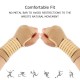 1 Pair Elastic Wrist Guard Fitness Wristband Arthritis Sprain Band Carpal Protector Hand Brace Sports Wrist Supports Accessories