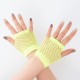 1 Pair Womens Short Fishnet Net Gloves Fingerless Mesh Gloves Punk Rock Fancy Night Club Party Arm Warmer Gloves Sexy Gloves Hot