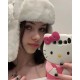 Women's Winter Thickened Warm Beanie Russian Caps Korean Fashion Ushanka Earflap Pilot Hat Women's Trend Bomber Hat Adjustable