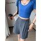 Yitimuceng Loose Shorts for Women 2023 New Fashion Spring Summer Casual Solid High Waisted Shorts Chic Vintage Womens Shorts