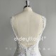 DIDEYTTAWL Real Photos Luxury Spaghetti Straps Mermaid Wedding Dress Sleeveless V Neck Backless Court Train Bridal Gown