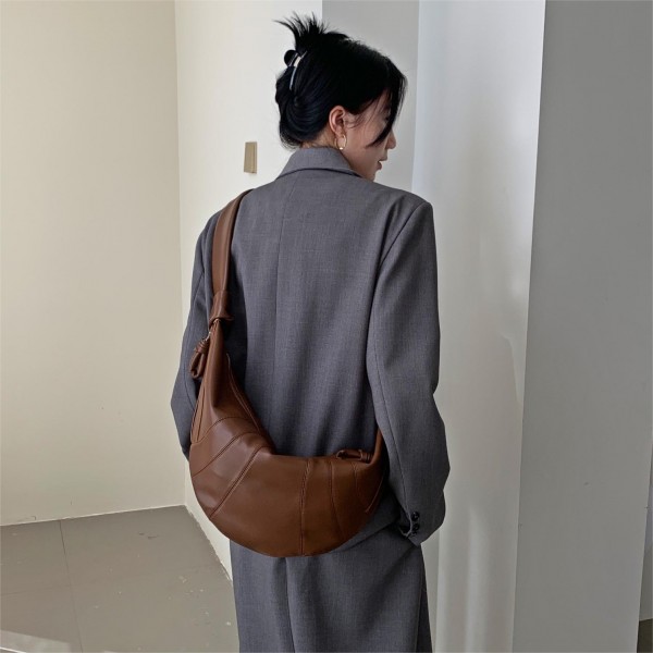 Genuine Leather Bag Lemaire Croissant Dumpling Bag Designer Knotted Claw Bag Crossbody Cattle Leather Bag