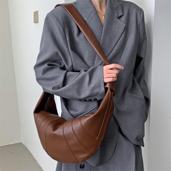 Genuine Leather Bag Lemaire Croissant Dumpling Bag Designer Knotted Claw Bag Crossbody Cattle Leather Bag