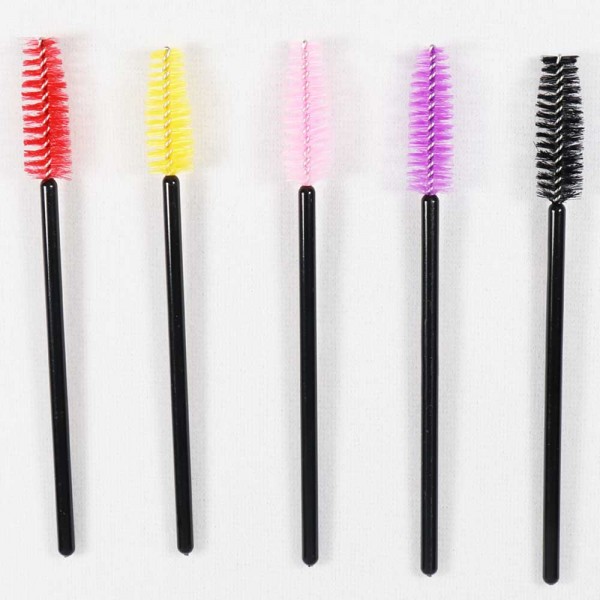 Disposable Crystal Eyelashes Brush Comb 5/50Pcs Eye Lashes Extension Mascara Wands Makeup Professional Makeup Beauty Tool