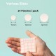 24pcs Face Acne Pimple Spot Scar Care Treatment Stickers Facial Skin Care Blackhead Removal Freckle Patches Acne Mask Beauty