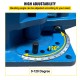 VEVOR Pipe Bender UB-100 Manual Detachable Lever Hot & Cold Flat Round Angle Steel Tube 120-Degree Universal Bending Machine