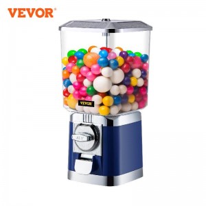 VEVOR Gumball Dispenser Firm Construction Huge Load Capacity Classic Candy Machine for Kids Birthdays Christmas Kiddie Parties