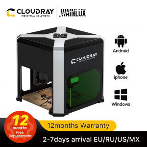 Cloudray Laser Engraver Wainlux K6 Mark Printer Cutter Woodworking Machines Plastic 3000mw Bluetooth Mini Engraving Machine