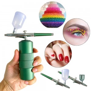 Oxygen Face Beauty Machine Airbrush With Compressor Air Brush Kit Spray Gun For Nail Art Paint Brushes Tattoo Cake Makeup Nails