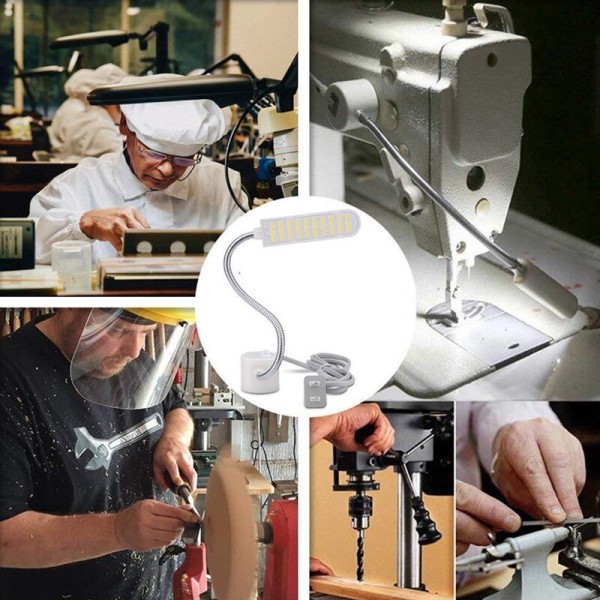 10/20/30 Industrial Lighting LED Sewing Machine Lamp Night Light Home Working Light With Magnetic For Base Adsorbed