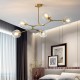 Modern glass chandelier Nordic living room dining room kitchen lamp designer chandelier industrial Chandelier