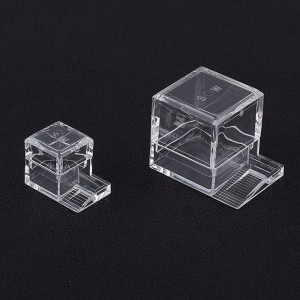 1pcs Sequare Design Water Feeding Area For Ant Nest Ant Farm Or Insect Ant Nests Pet Insect Transparent Drinking Fountain