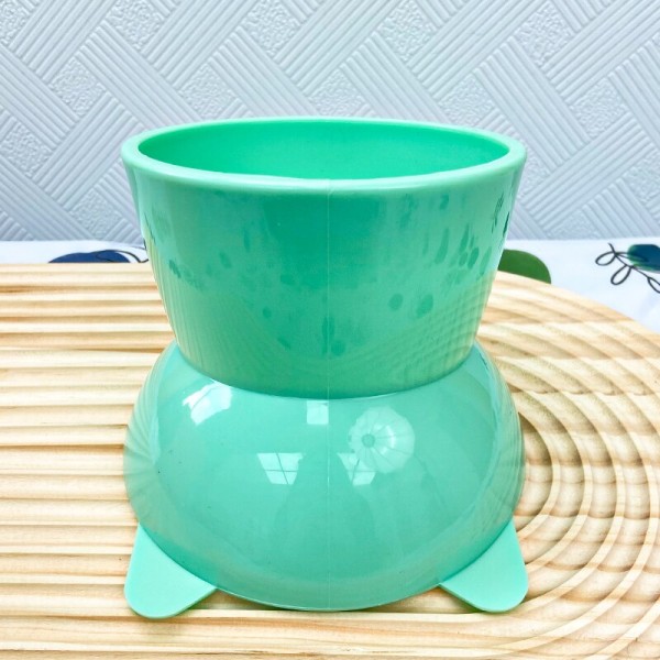 Pet Food Bowl Tilt High Bottom Neck Protector Antichoking Dog and Cat Water Bowl Antidumping Dog Feeding Supplies