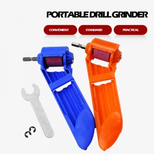 1set Portable Drill Bit Sharpener Corundum Grinding Wheel Drill Bit Sharpener Titanium Drill Powered Tool Parts Grinder Tools