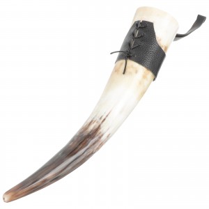 Pirate Decor Medieval Viking Cup Glass French Perle Drinking Horn Mug Pu Vintage Drinking Horn