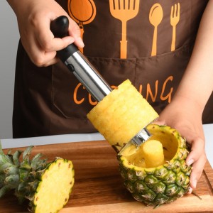 1pc Stainless Steel Pineapple Peeler, Pineapple Peeler, Fruit Peeler, Pitting Peeler