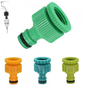 Hose Quick Connector 1/2 " 3/4” 1" Internal Threaded Connector Quick Adapter Accessories Garden Irrigation Watering Accessories