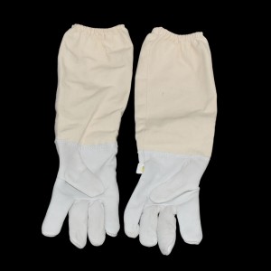 1set FB Beekeeping Gloves Sheepskin + breathable material Bee Tools Universal Model Canvas gloves Beekeeping tools