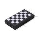 Mini Chess Set Folding Plastic Chessboard Lightweight Board Game Home Outdoor Portable Kid Toy