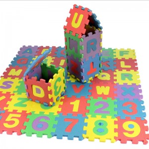 36 Pcs Mini Children Foam Mats Letters Numbers Baby Kids  Early Educational Puzzle Blocks Floor Children Soft Mat Alphabet Toys