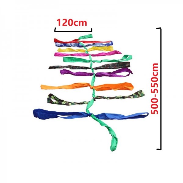 Children's Outdoor Sports Cooperative Game Rope Ten-way Tension Rope Sensory Integration Teaching Parent-child Interactive Game