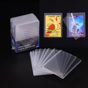 Pokemon Card Sleeves 100 Counts Transparent Playing Games VMAX Protector Cards Folder Yugioh Pokémon Case Holder Kids Toy Gift