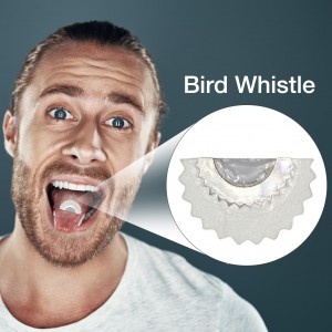 Novelty Bird Whistle Toy Magic Fun Bird Caller Tongue Tricks Whistle Magic Tweeting Noisemaker Child Outdoor Sports Funny Gifts