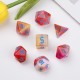 7Pcs/Set Polyhedral Dice Set Game Dice For TRPG DND Accessories Polyhedral Dice For Board Card Game Math Games