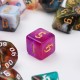 7Pcs/Set Polyhedral Dice Set Game Dice For TRPG DND Accessories Polyhedral Dice For Board Card Game Math Games