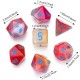 7Pcs/Set Polyhedral Dice Set Game Dice For TRPG DND Accessories Polyhedral Dice For Board Card Game Math Games