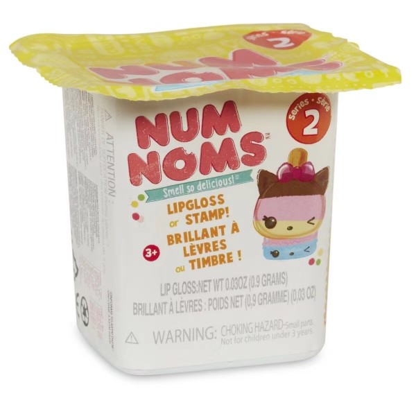 Num Noms Slime So Delicious Surprise Toys for Girls Fluffy Slime Mystery Makeup Lip Gloss Smell Snackables Kawaii Dolls