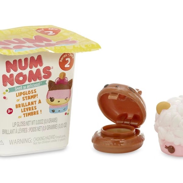 Num Noms Slime So Delicious Surprise Toys for Girls Fluffy Slime Mystery Makeup Lip Gloss Smell Snackables Kawaii Dolls